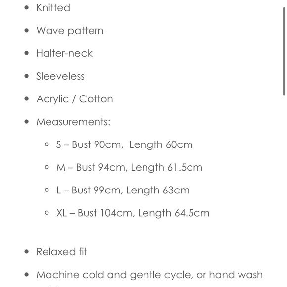 Knit Striped Tank Top - Picture 3 of 4